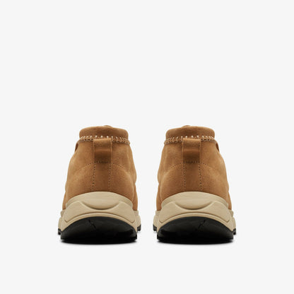 Wallabee Eden Dark Sand Suede | Clarks for sale