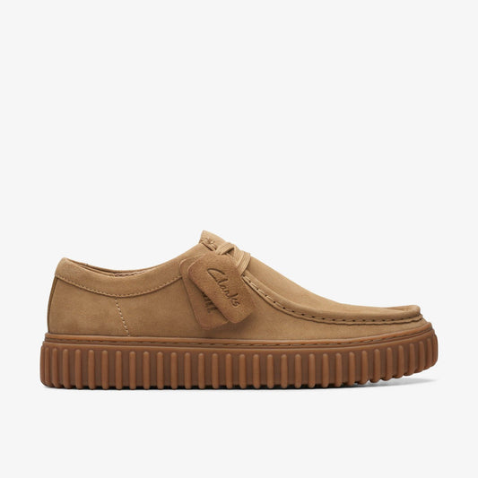 Torhill Lo Dark Sand Suede | Clarks on Sale