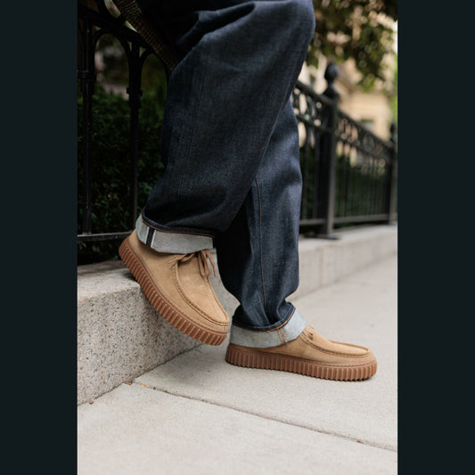 Torhill Lo Dark Sand Suede | Clarks on Sale