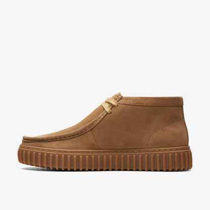 Torhill Hi Dark Sand Suede | Clarks on Sale