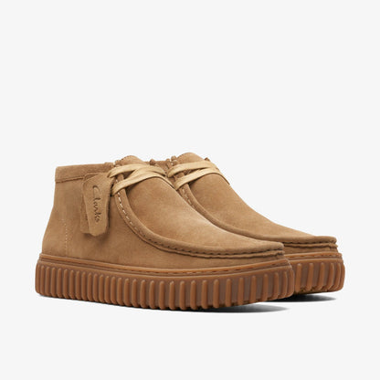 Torhill Hi Dark Sand Suede | Clarks on Sale