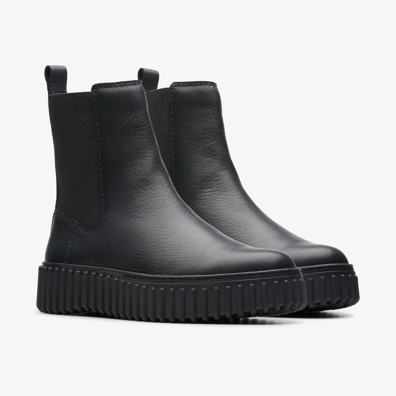 Torhill Maple Ankle Boot Black Leather | Clarks outlet