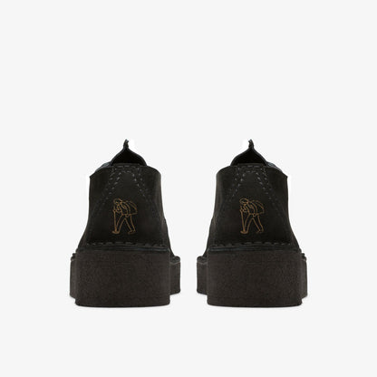 Trek Wedge Black Suede | Clarks for sale