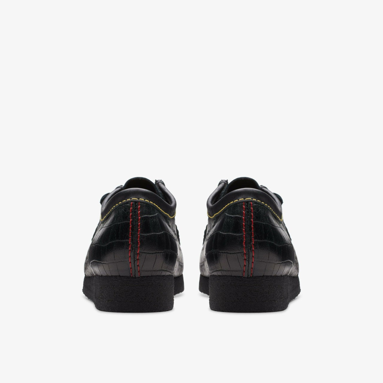 Wallabee Black Crocodile | Clarks on Sale