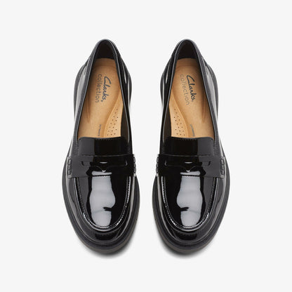 Westlynn Ayla Black Patent | Clarks outlet