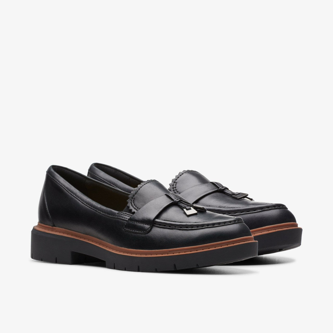 Westlynn Bella Black Leather | Clarks for sale