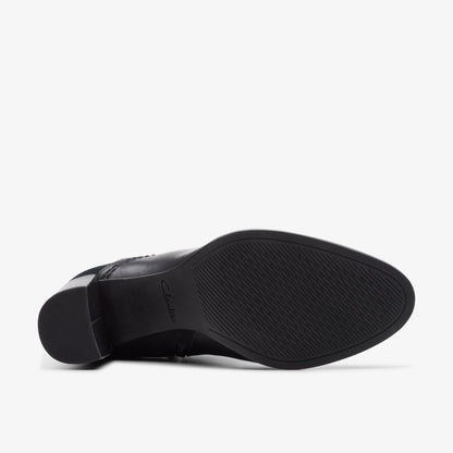 Freva 85 Buckle Black Leather | Clarks discount