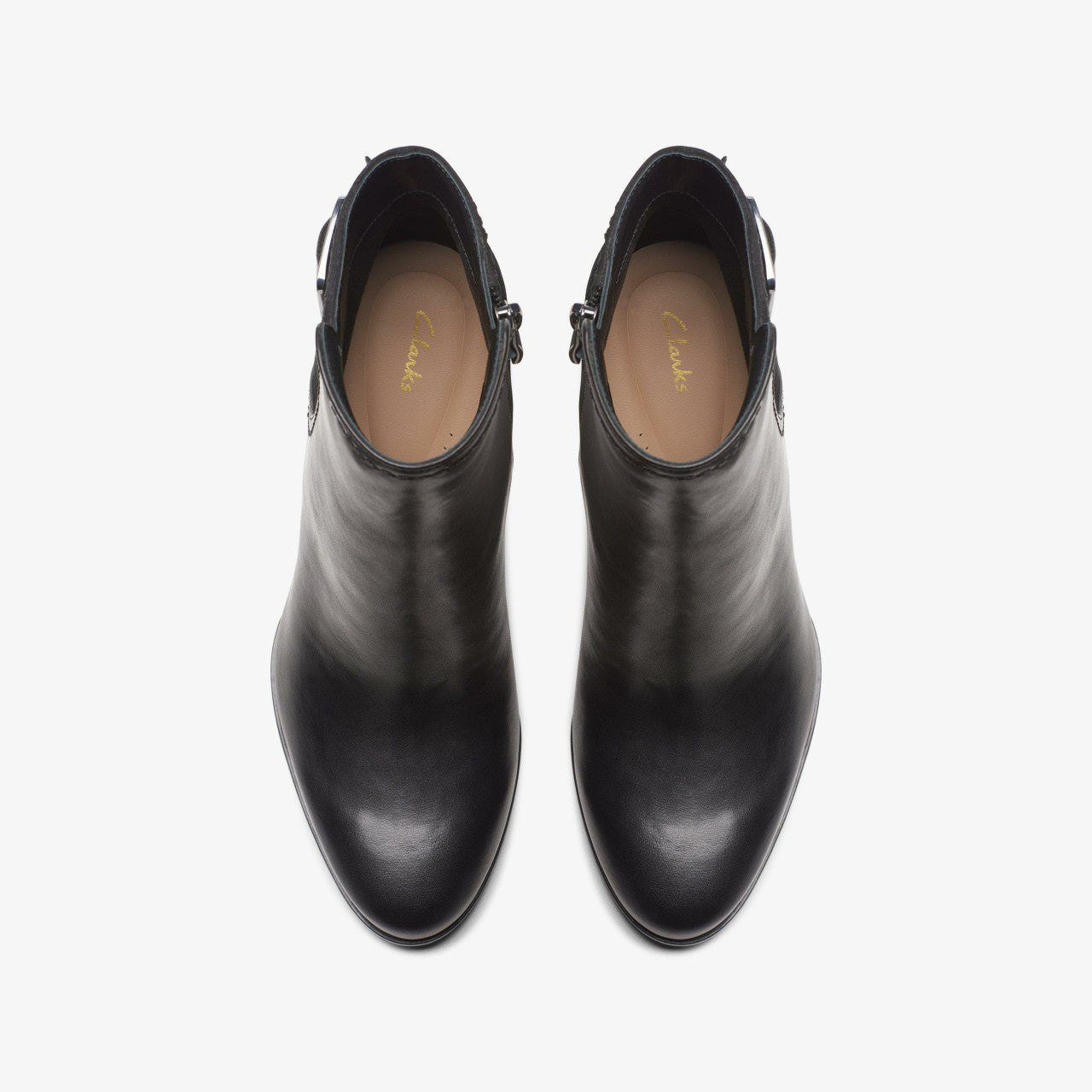 Freva 85 Buckle Black Leather | Clarks discount