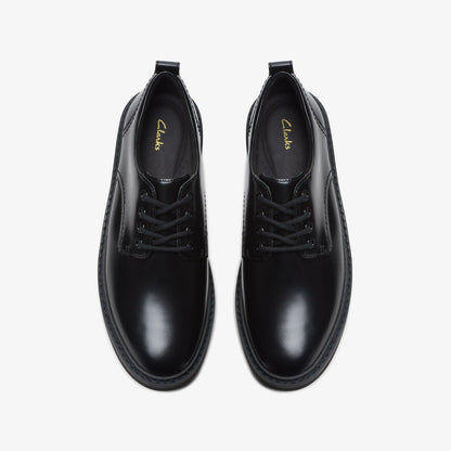 Orianna W Derby Black Leather | Clarks Sale