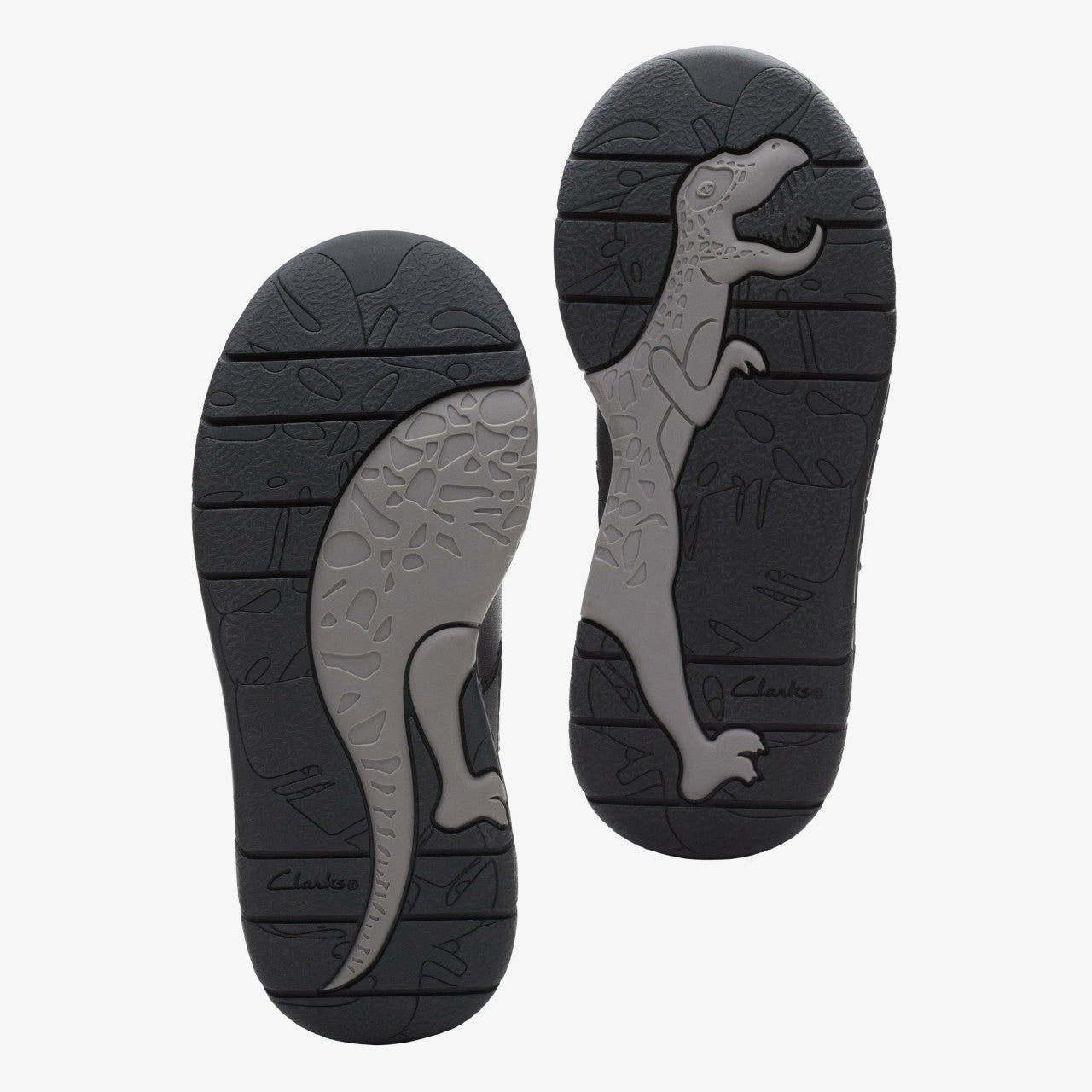 Steggy Stride Kid Black Leather | Clarks outlet