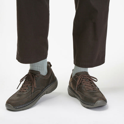 Clarks Pro Lace Dark Brown Tumbled | Clarks online