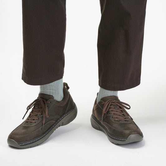Clarks Pro Lace Dark Brown Tumbled | Clarks online