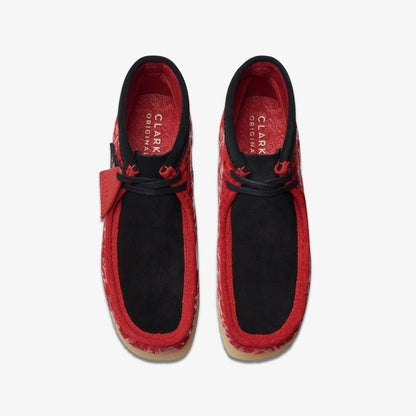 Wallabee Boot Red Camouflage | Clarks on Sale