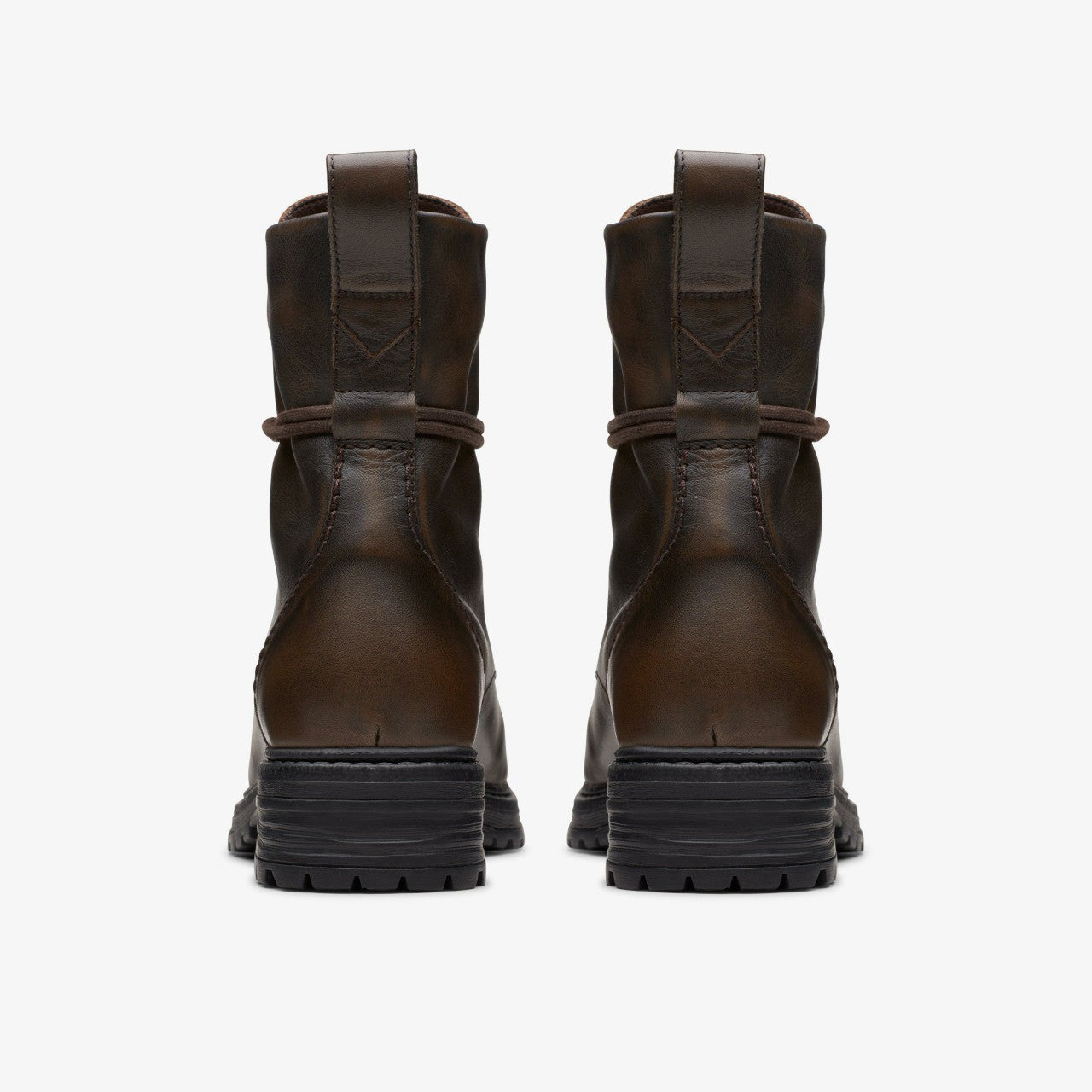 Rixley Lace Dark Brown Leather | Clarks for sale