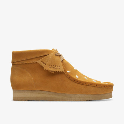 Wallabee Boot Tan Embroidery | Clarks online