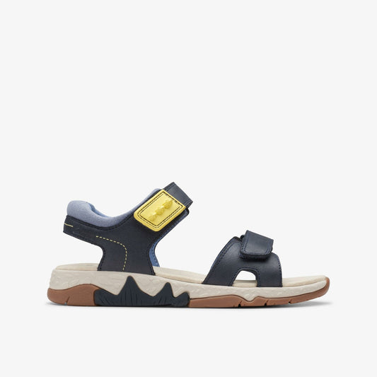 Spiney Step Kid Navy | Clarks outlet