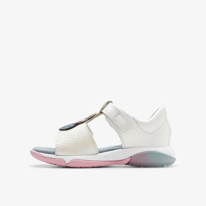Osian Charm Toddler White | Clarks discount