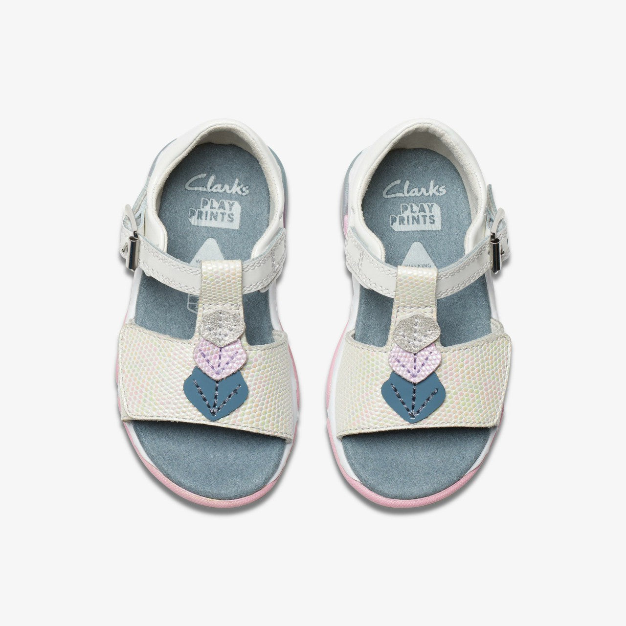 Osian Charm Toddler White | Clarks discount