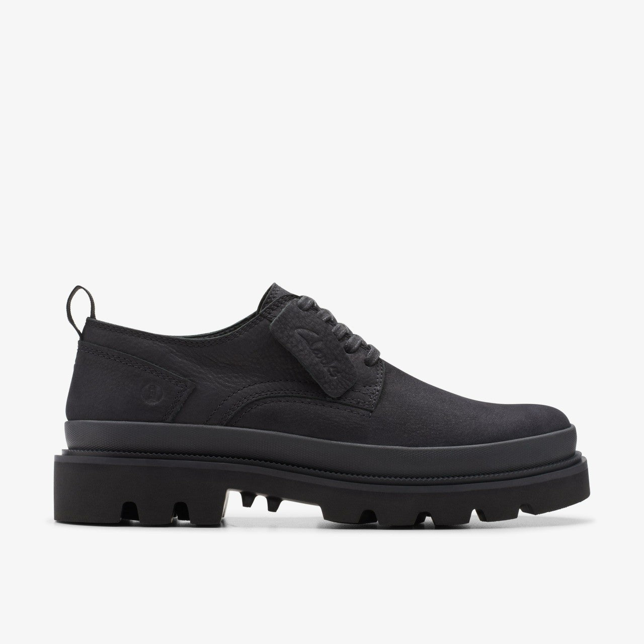 Badell Lace Black Nubuck | Clarks outlet