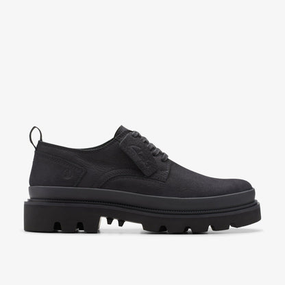 Badell Lace Black Nubuck | Clarks outlet