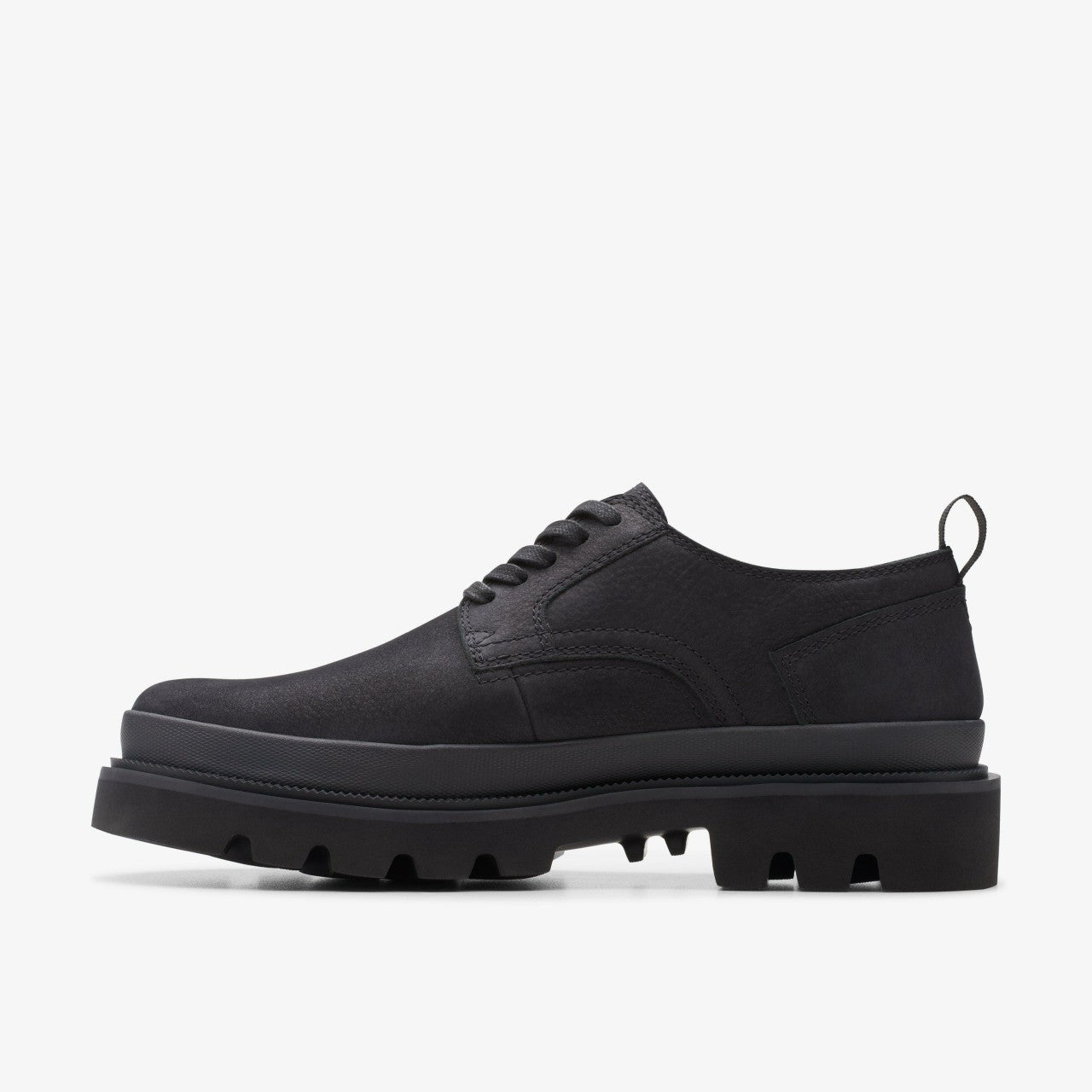 Badell Lace Black Nubuck | Clarks outlet