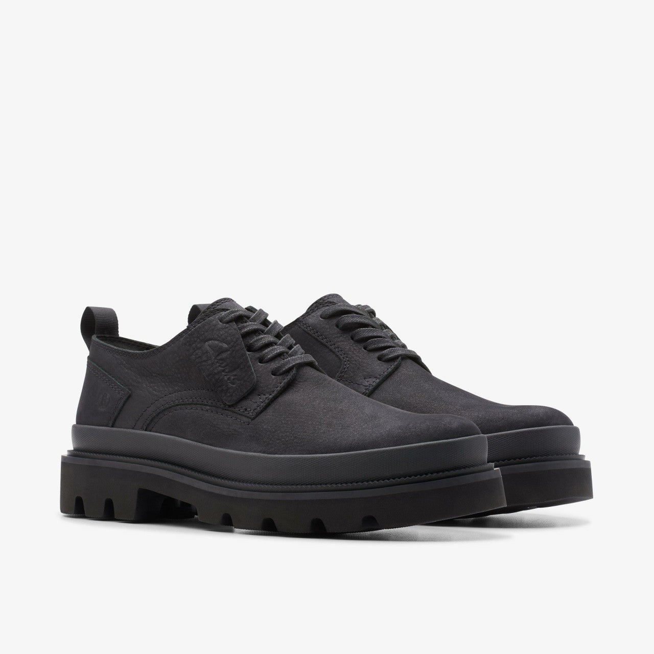Badell Lace Black Nubuck | Clarks outlet