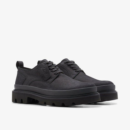 Badell Lace Black Nubuck | Clarks outlet