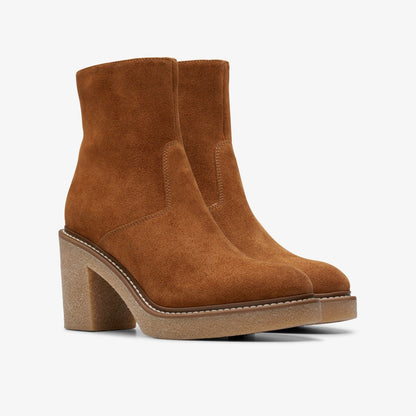 Colden Up Dark Tan Suede | Clarks online