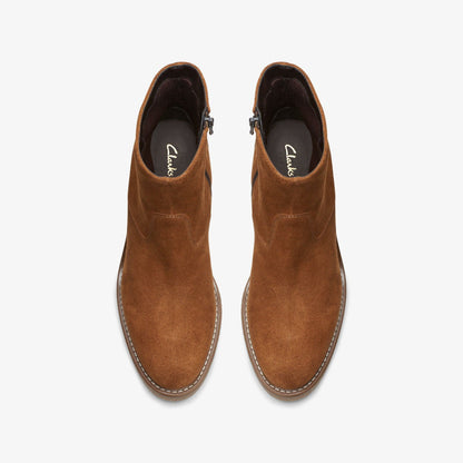 Colden Up Dark Tan Suede | Clarks online