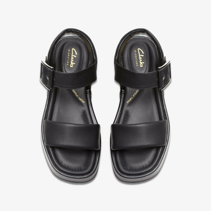 Alda Strap Black Leather | Clarks online
