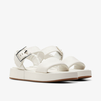 Alda Strap Off White Leather | Clarks on Sale