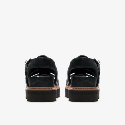 Orianna Twist Black Leather | Clarks for sale