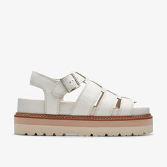 Off White Leather