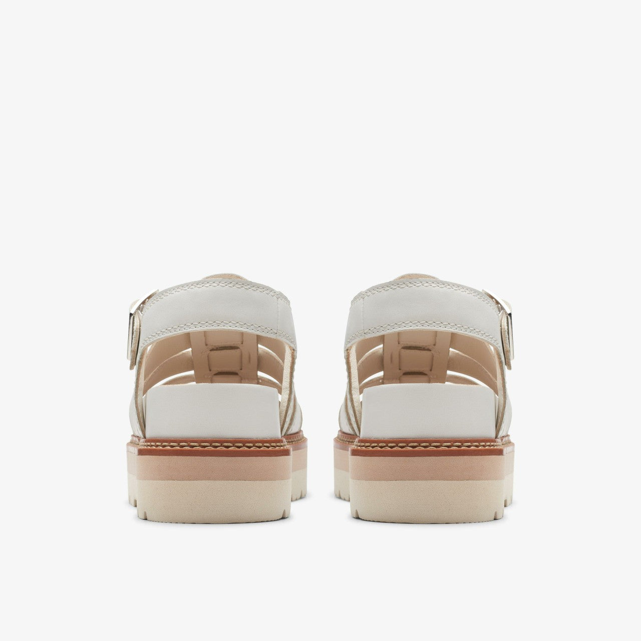 Orianna Twist Off White Leather | Clarks Sale