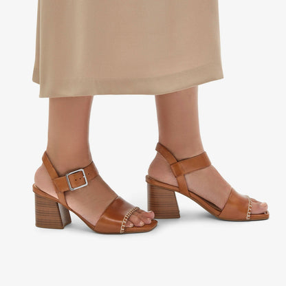 Siara 65 Buckle Tan Leather | Clarks discount