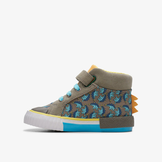 Foxing Roar Hi Toddler Sage Combination | Clarks discount