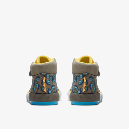 Foxing Roar Hi Toddler Sage Combination | Clarks discount