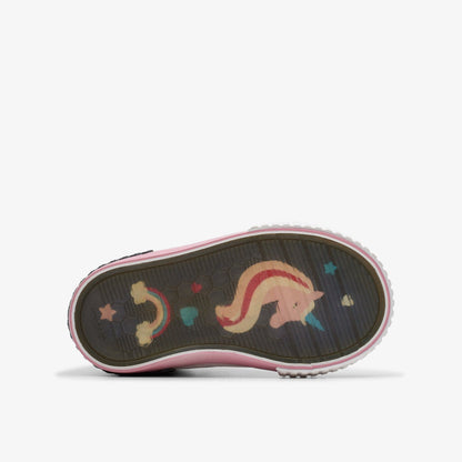 Foxing Halo Hi Toddler Silver | Clarks Sale
