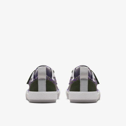 Foxing Steggy Toddler Grey Combination | Clarks Sale