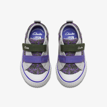 Foxing Steggy Toddler Grey Combination | Clarks Sale