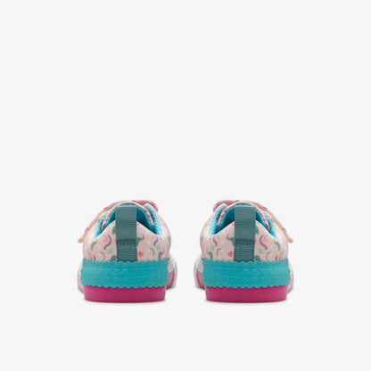 Foxing Myth Kid Pink Multicolour | Clarks outlet