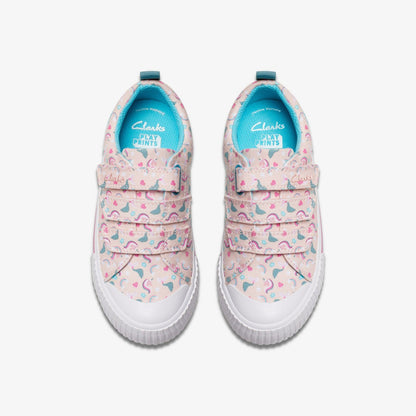 Foxing Myth Kid Pink Multicolour | Clarks outlet