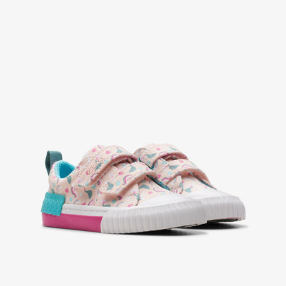 Foxing Myth Toddler Pink Multicolour | Clarks online