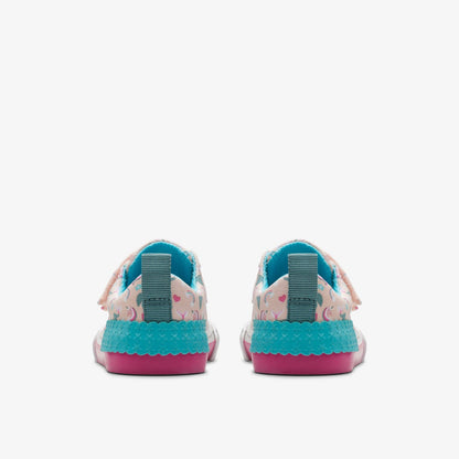 Foxing Myth Toddler Pink Multicolour | Clarks online