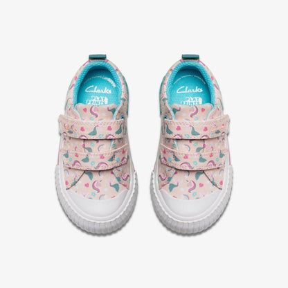 Foxing Myth Toddler Pink Multicolour | Clarks online