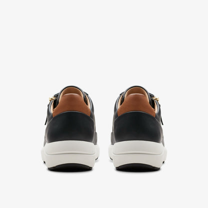 Tivoli Zip Black Leather | Clarks online