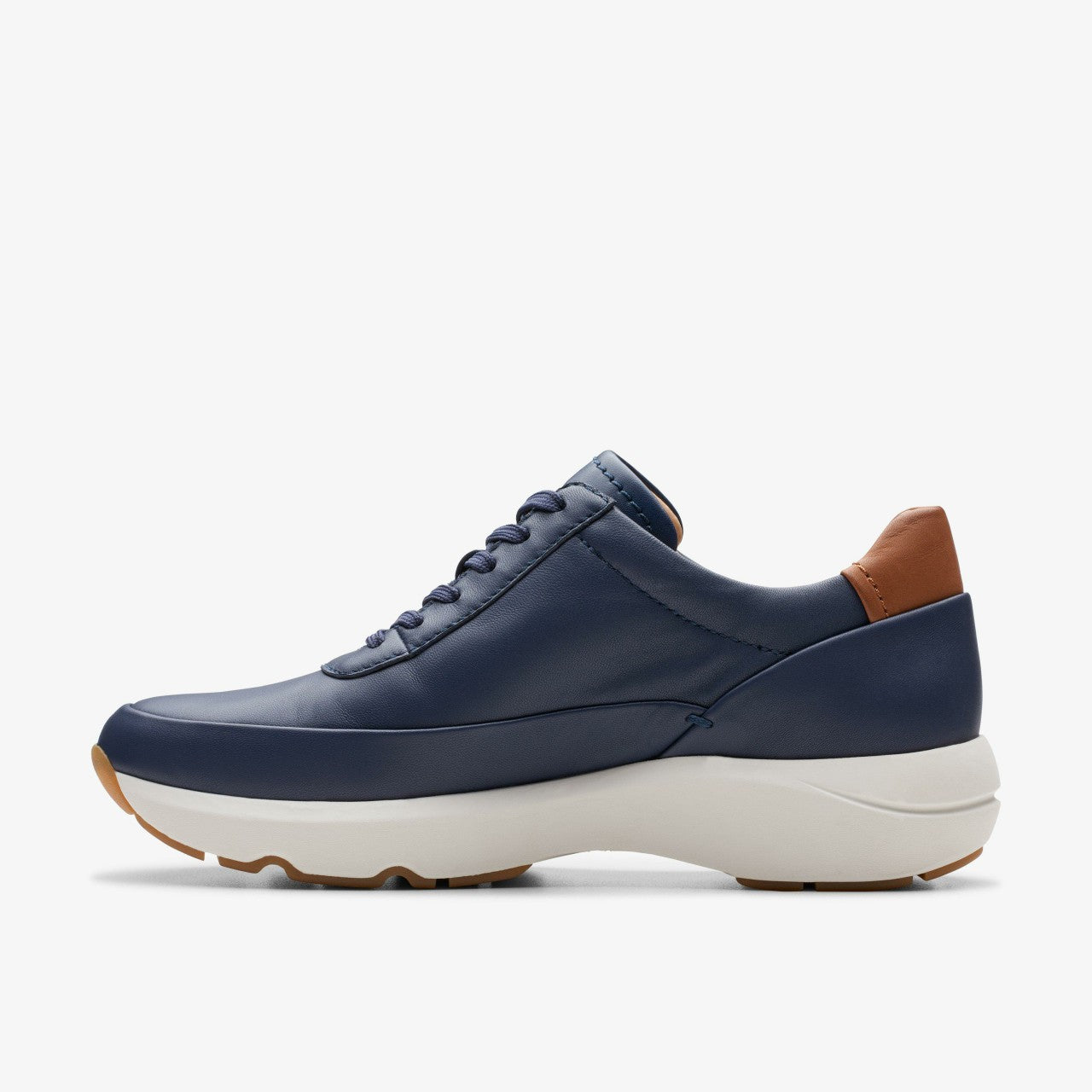 Tivoli Zip Navy Leather | Clarks outlet