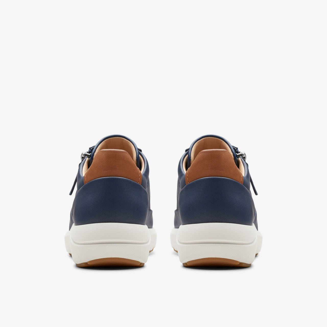 Tivoli Zip Navy Leather | Clarks outlet