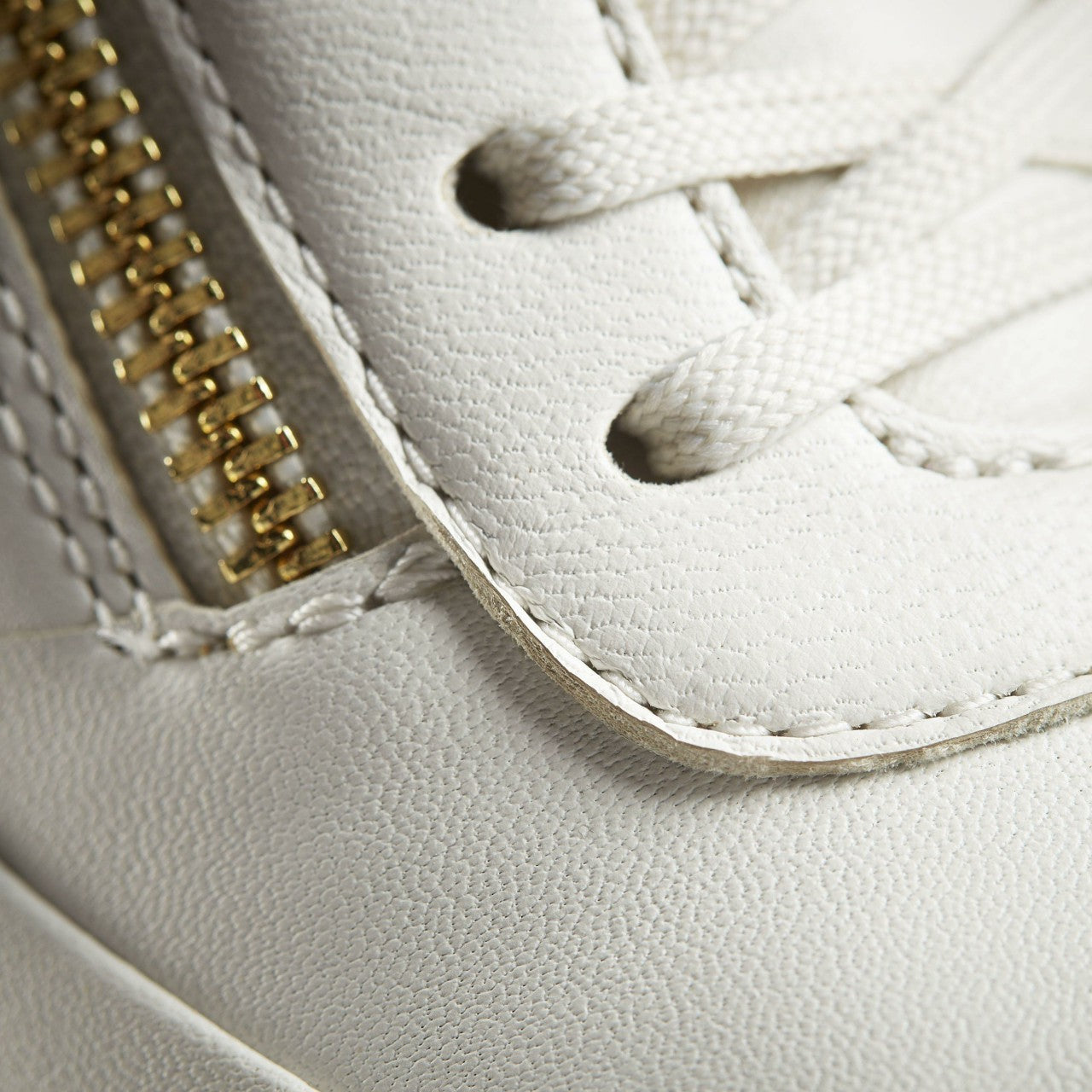Tivoli Zip Off White Leather | Clarks discount