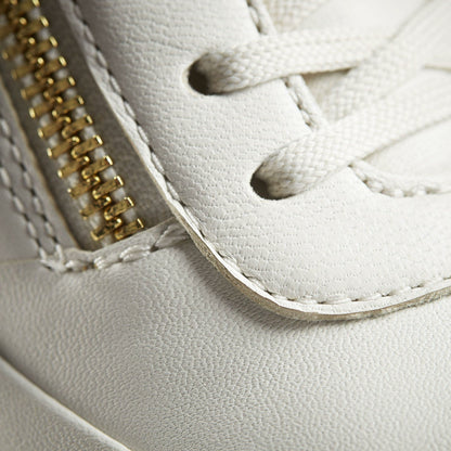 Tivoli Zip Off White Leather | Clarks discount